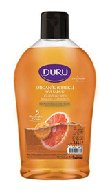 Duru Mandalina-Greyfurt Nemlendiricili Organik 1.5 lt Sıvı Sabun