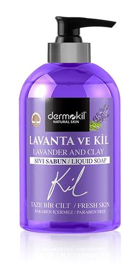 Dermokil Taze Bir Cilt Lavanta-Kil Nemlendiricili Organik 500 ml Sıvı Sabun