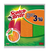 Scotch Brite Mikrofiber 3'lü Temizlik Bezi