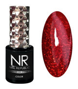 Nail Republic 433 Kırmızı Kalıcı Simli Oje