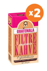 Mehmet Efendi Kafeinsiz Sade Guatemala Arabica Öğütülmüş Filtre Kahve 2x250 gr