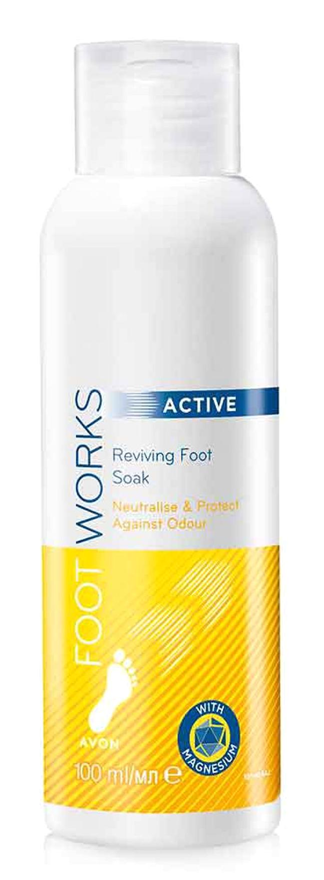 Avon Foot Works Active Canlandırıcı Ayak Kremi 100 ml