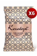Kocatepe Sade Orta Kavrulmuş Türk Kahvesi 6x100 gr