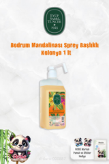 Eyüp Sabri Tuncer Bodrum Mandalinası Sprey Pet Kolonya 1 lt