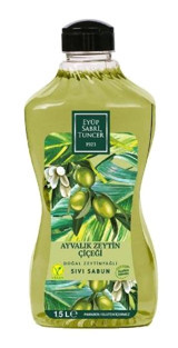 Eyüp Sabri Tuncer Ayvalık Zeytin Çiçeği Organik Nemlendiricili Köpük Vegan 4'lü 1.5 lt Sıvı Sabun