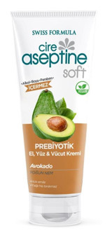 Cire Aseptine Prebiyotik Avokadolu Tüm Ciltler Vegan Parfümsüz El Kremi 75 ml