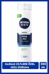 Nivea Men Hassas Ciltler 200 ml Tıraş Jeli