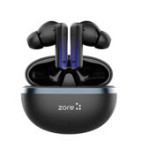 Zore BTK-ZR101 Android-iOS Uyumlu Çift Mikrofonlu 5.3 Silikonsuz Gürültü Önleyici Kablosuz Kulak İçi Bluetooth Kulaklık Siyah