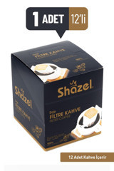 Shazel Drip Arabica Öğütülmüş Filtre Kahve 12x75 gr