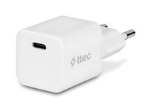 Ttec SmartCharger USB C Kablolu 20 W Hızlı Şarj Aleti Beyaz