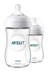 Philips Avent Avent Natural Polipropilen Gaz Yapmayan Antikolik Yenidoğan Yavaş Akışlı 1+ Ay Şeffaf Biberon Seti 2x260 ml