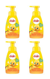 Dalin Mango ve Portakal Köpük Bebek Sabunu 4x200 ml