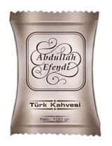 Abdullah Efendi Sade Orta Kavrulmuş Türk Kahvesi 5x100 gr