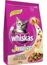 Whiskas Junior Tavuklu Tahıllı Yavru Kuru Kedi Maması 14x300 gr