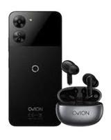 Ovion V10 Lite 128 GB Hafıza 4 GB Ram 6.5 inç 50 MP Çift Hatlı IPS LCD Ekran Android Akıllı Cep Telefonu Siyah