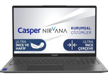 Casper Nirvana X700.1255-EX00X-G-F Dahili Intel Iris Xe Graphics Eligible Intel Core i7 1255U 64 GB Ram 2 TB SSD 15.6 inç Full HD FreeDos Laptop