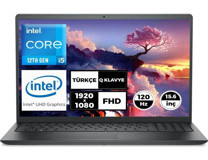 Dell Vostro 3520 O N5315PVNB3520U017 Dahili Intel Iris Xe Graphics Eligible Intel Core i5 1235U 40 GB Ram 512 GB SSD 15.6 inç Full HD Windows 11 Pro Laptop