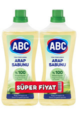 Abc Arap Sabunu Sıvı Mutfak ve Banyo Temizleyici 2x900 ml