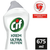 Cif Ultra Hijyen Krem Mutfak ve Banyo Temizleyici 675 ml