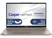 Casper Nirvana X700.1235-BV00R-K-F Dahili Intel Iris Xe Graphics Eligible Intel Core i5 1235U 16 GB Ram 500 GB SSD 15.6 inç Full HD Windows 11 Pro Laptop