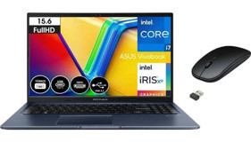 Asus Vivobook 15 X1502ZA-EJ2122 Dahili Intel Iris Xe Graphics Eligible Intel Core i7 12700H 16 GB Ram 512 GB SSD 15.6 inç Full HD FreeDos Laptop + Mouse