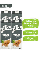 Nilky Vegan Yulaf Sütü Laktozsuz 4'lü 1 lt