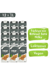 Nilky Vegan Yulaf Sütü Laktozsuz 12'li 1 lt