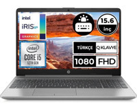 HP 250 G9 6Q8M5ESEA05 Dahili Intel Iris Xe Graphics Eligible Intel Core i5 1235U 32 GB Ram 1 TB SSD 15.6 inç Full HD FreeDos Laptop