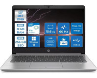 HP 250 G9 6Q8M8ES033 Dahili Intel Iris Xe Graphics Eligible Intel Core i7 1255U 8 GB Ram 256 GB SSD 15.6 inç Full HD Windows 11 Pro Laptop