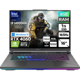 Asus ROG Strix G16 G614JVR-N3095 BT35 Harici GeForce RTX 4060 Intel Core i9 14900HX 8 GB Ram 1 TB SSD 16 inç Full HD Windows 11 Home Oyuncu Laptop