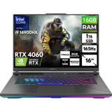 Asus ROG Strix G16 G614JVR-N3095 BT11 Harici GeForce RTX 4060 Intel Core i9 14900HX 16 GB Ram 1 TB SSD 16 inç Full HD FreeDos Oyuncu Laptop