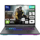 Asus ROG Strix G16 G614JVR-N3095 BT20 Harici GeForce RTX 4060 Intel Core i9 14900HX 8 GB Ram 4 TB SSD 16 inç Full HD FreeDos Oyuncu Laptop