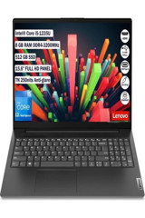 Lenovo NB V15 82TT00A5TX Dahili Intel Iris Xe Graphics Eligible Intel Core i5 1235U 8 GB Ram 512 GB SSD 15.6 inç Full HD FreeDos Laptop