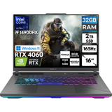 Asus ROG Strix G16 G614JVR-N3095 BT42 Harici GeForce RTX 4060 Intel Core i9 14900HX 32 GB Ram 2 TB SSD 16 inç Full HD Windows 11 Home Oyuncu Laptop