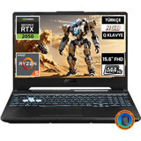 Asus TUF Gaming A15FA506NF-HN050A4-CNT005 Harici GeForce RTX 2050 AMD Ryzen 5 7535HS 16 GB Ram 1 TB SSD 15.6 inç Full HD FreeDos Oyuncu Laptop