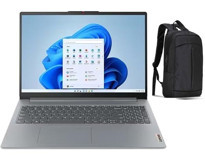 Lenovo IdeaPad Slim 3 15AMN8 82XQ0011TX Dahili AMD Radeon 610M AMD Ryzen 5 7520U 8 GB Ram 1 TB SSD 15.6 inç Full HD FreeDos Laptop + çanta