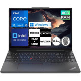 Lenovo Thinkpad E16 Gen 1 21JN0005TX BT16 Dahili Intel Iris Xe Graphics Eligible Intel Core i5 1335U 8 GB Ram 256 GB SSD 16 inç Full HD Windows 11 Home Laptop