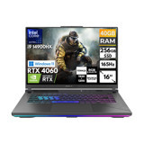 Asus ROG Strix G16 G614JVR-N3095 BT28 Harici GeForce RTX 4060 Intel Core i9 14900HX 40 GB Ram 256 GB SSD 16 inç Full HD Windows 11 Home Oyuncu Laptop