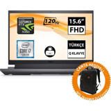 Dell G15 5530 G155530005U03-CNT004 Harici GeForce RTX 3050 Intel Core i7 13650HX 16 GB Ram 512 GB1 TB SSD 15.6 inç Full HD FreeDos Oyuncu Laptop