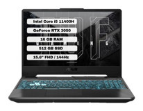 Asus TUF Gaming FX506HC-HN0116 Harici GeForce RTX 3050 Intel Core i5 11400H 16 GB Ram 512 GB SSD 15.6 inç Full HD FreeDos Oyuncu Laptop