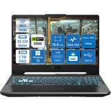 Asus TUF Gaming F15 FX506HF-HN03014 Harici GeForce RTX 2050 Intel Core i5 11400H 34 GB Ram 1 TB SSD 15.6 inç Full HD Windows 11 Home Oyuncu Laptop