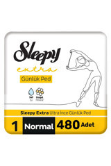 Sleepy Extra Organik 40 Adet 12'li Normal Günlük Ped