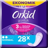 Orkid Organik 28'li Normal Günlük Ped