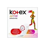 Kotex Active Ultra Organik 5 Adet 16'lı Normal Günlük Ped