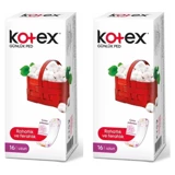 Kotex Organik 2 Adet 16'lı Uzun Günlük Ped