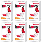 Kotex Parfümsüz Organik 6 Adet 34'lü Normal Günlük Ped