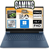 HP Victus 16 R0038NT 7P6L4EA12 Harici GeForce RTX 4050 Intel Core i7 13700H 32 GB Ram 1 TB SSD 16.1 inç Full HD Windows 11 Pro Oyuncu Laptop