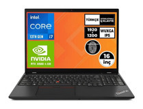 Lenovo Thinkpad P16S Gen 2 21HK00C4TX007 Harici GeForce RTX A500 Intel Core i7 1360P 32 GB Ram 4 TB SSD 16 inç Full HD Windows 11 Pro Oyuncu Laptop