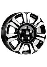 Cms 1239-05 Diamond Black Gloss 16 inç 7 Kol Alaşımlı Jant 4 Adet