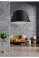 Hegza Lighting Contento Tekli Pembe Ledli Modern Alüminyum Salon-Oturma Odası Avize